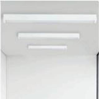 Loftlampe Straight, hvid, 92 cm, metal, plast