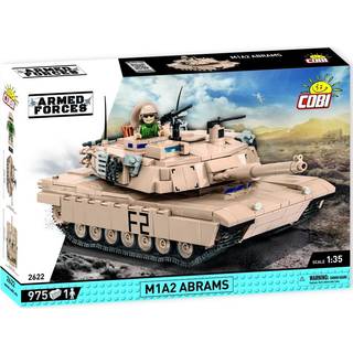M1A2 Abrams Tank COBI Armed Forces Byggeklodser 2622
