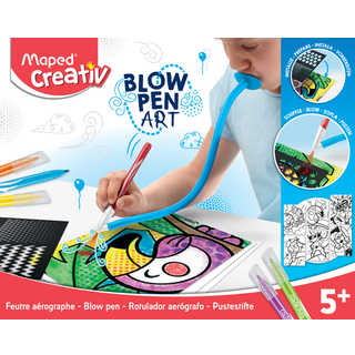 Maped Creativ Spray Paint-pen & Skabeloner