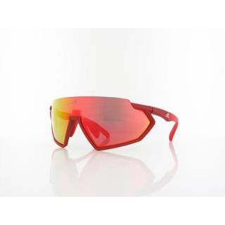 Adidas Sport Mand SP0041 67U Solbriller Injiceret Rød uigennemsigtig Rød Maske Normal Spejl - Rød uigennemsigtig