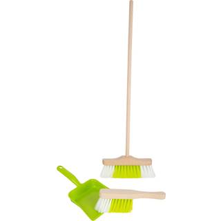 Small Foot - Wooden Sweeping Set with Broom 3 pcs