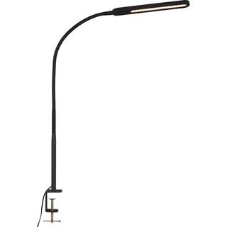 Servo LED-klemmelampe, kan dæmpes, CCT, sort