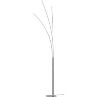 LED-gulvlampe Maja, tre lys i krom