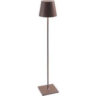 Zafferano Poldina XXL gulvlampe IP54 corten