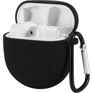 OnePlus Buds Silikone Case m. Karabinhage - Sort