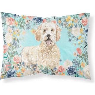 """" Caroline's Treasures Goldendoodle Fabric Standard Pillowcases multicolor """"