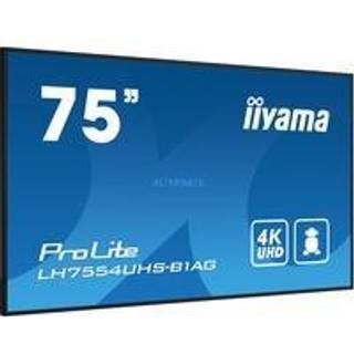 iiyama 75" 3840x2160, UHD IPS pro panel