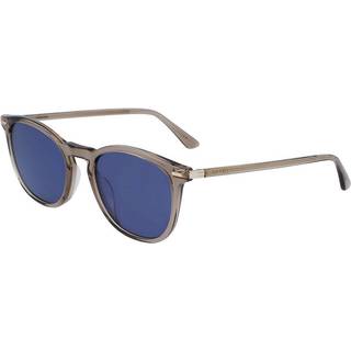 Calvin Klein Unisex CK22533S 058 Solbriller Acetat Grå Blå Geometrisk Normal Fotokromatisk