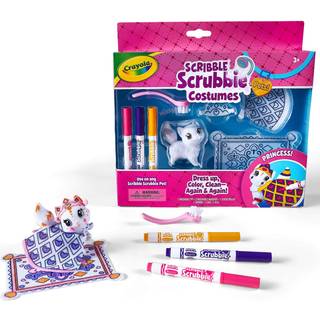 Crayola Scribble Scrubbie Pets Princess Playset Kids Toys Gift til piger og drenge