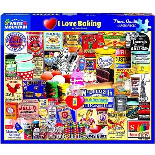 White Mountain Puzzles Jag älskar att baka 1000 stycken pussel