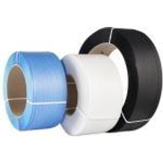 Strapbånd PP 12 x 0,63 mm 2 x 2100 m Master'In Sort Ø280 mm 146 kg