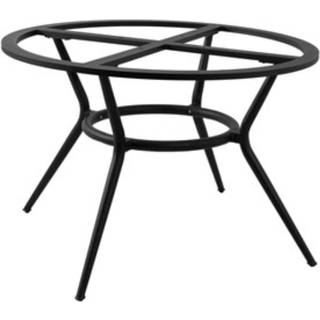 Cane-line Joy spisebord rundt Fossil black-lava grå Ø144 cm