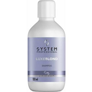 System Professional Lipid Code Fibra Luxeblond Shampoo 100 ml (1.040,00 kr / 1 l) - 100 ml