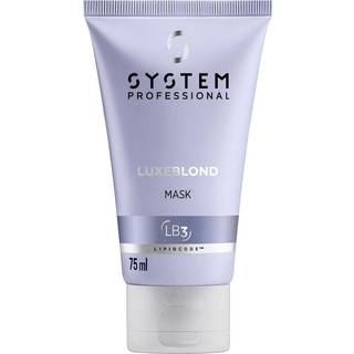 System Professional Lipid Code Fibra Luxeblond Mask 75 ml (3.027,00 kr / 1 l) - 75 ml