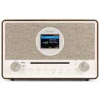 Lucca Internet Radio with DAB+ and CD Player Wood TILBUD NU
