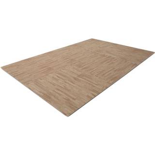 Finnlo Puzzle Mat parquet floor design (light brown)