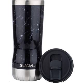 Glacial Tumbler Black Marble