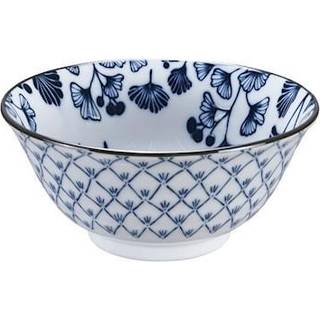 Tokyo Design Studio Flora Japonica Tayo Skål 50 Cl Maple - Serveringsskåle Porcelæn Blå - 16702