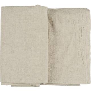 Ib Laursen - Hørfarvet dug 150x250cm