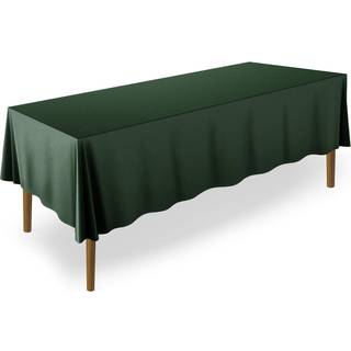 Lann's senget?j - 70 """" X 120 """" Premium dug til bryllup/banket/restaurant - Rektangul?r polyester stof Tabel klud - Hunter Green