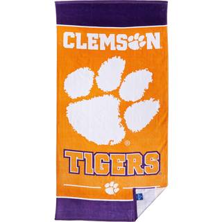 NCAA Clemson University Fiber Beach H?ndkl?de 9lb/30 x 60 """"