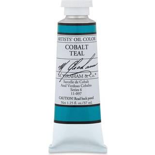 M. Graham & Co. Cobalt Teal Oil Paint 1,25 fl oz (pakke med 1)