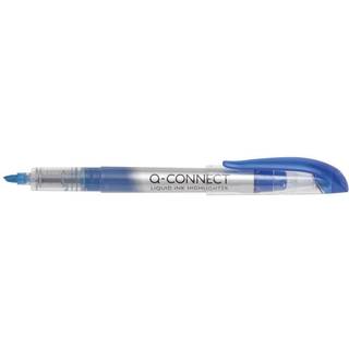 Q-connect Liquid tekstmarker blå