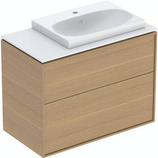 Ifö Sense Art sæt 2 skuffer 88.8x69.4x47.7cm vask 60cm Eg