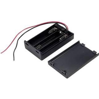 TRU COMPONENTS SBH431-1AS Batteriholder 3 R03 (AAA)