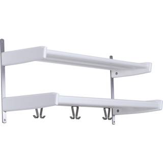Oscarssons Möbel, Meja Hattehylde 90 cm 2 hylder Hvidlakeret birk