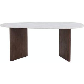 Venture Design Grönvik spisebord Mocca/lysegrå 180 x 90 cm