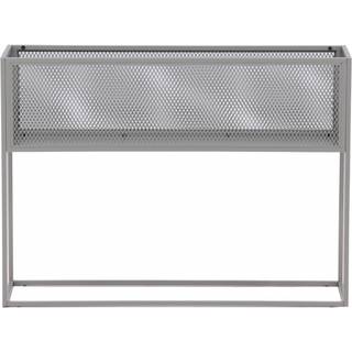 Netz kurv blomsterkasse 30x110cm lysegrå.