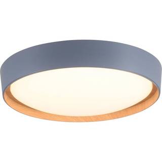 LED-loftslampe Emilia, tretrins dæmpbar, grå