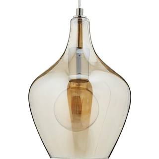 Paso pendellampe af glas, 1 lyskilde, ravgul