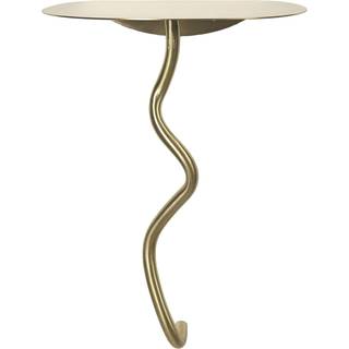 Ferm Living Curvature Vægbord Messing
