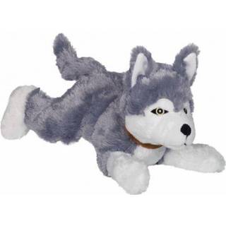 Plyshund, husky - 35 cm