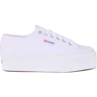 Superga Superga White Canvas 2790 Flatform Trainers
