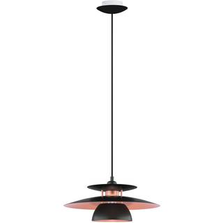 BRENDA PENDEL 2M LEDN. SORT/KOBBER