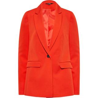 Lts Tall Bright Pink Scuba Crepe Blazer 26-28 Lts | Tall Women's Blazer Jackets