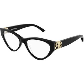 Balenciaga BB0172O 001 54 Briller Kvinder Black - Black - 54mm