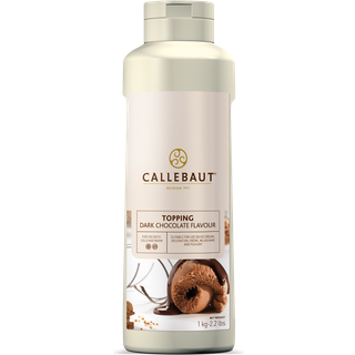 Topping chokoladesauce mørk 1 kg - Callebaut