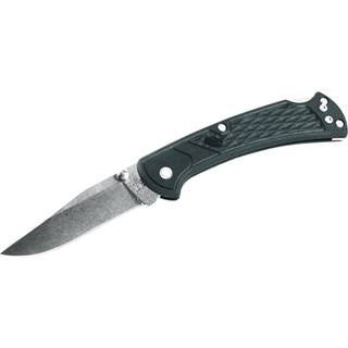 112 Slim Select Lockback foldekniv, sort