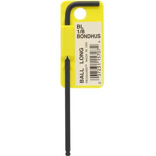 1/8 """" Ball End L-Wrench Tagged & Barcoded