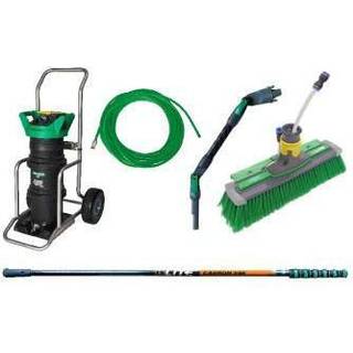 UNGER HydroPower Ultra LC + nLITE m/vogn Kit Carbon 24 K 8,6 m teleskop (DINK3)