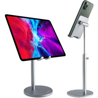 Desire2 Desk Stand Smartphone and Tablet Silver