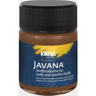 Javana Stoffmalfarbe helle und dunkle Stoffe - Braun