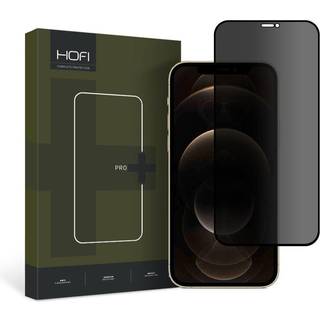 iPhone 12 / 12 Pro Hofi Glass Pro+ Skærmbeskyttelse m. Privacy - Case Friendly - Gennemsigtig