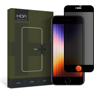 iPhone SE (2022 / 2020) / 8 / 7 / 6 / 6s Hofi Glass Pro+ Skærmbeskyttelse m. Privacy - Case Friendly - Gennemsigtig