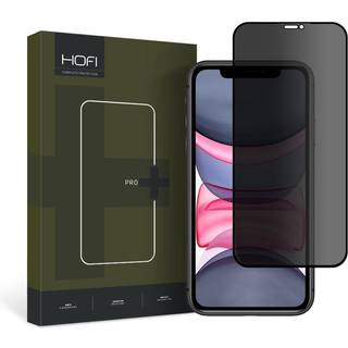 iPhone 11 / iPhone XR Hofi Anti Spy Pro+ Privacy Skærmbeskyttelse Hærdet Glas - 9H - Sort Kant