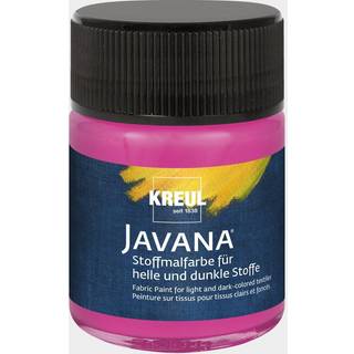 Javana Stoffmalfarbe helle und dunkle Stoffe - Magenta